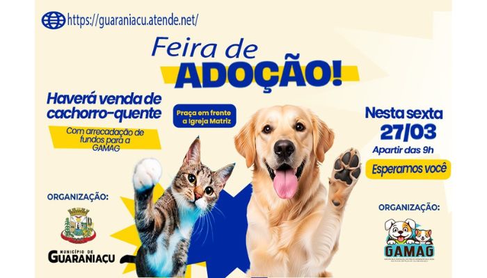 Guaraniaçu - GAMAG promove feira de adoção